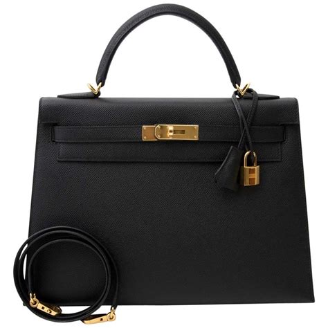 hermes kelly orologio black epsom|hermes kelly pockets.